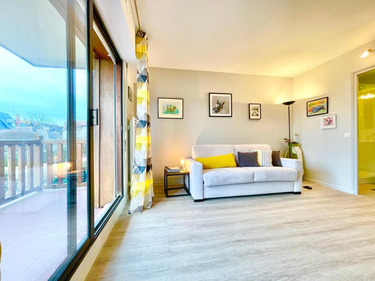 Echappee Chic - Balcon - 150 M Casino Deauville & Plage Eksteriør bilde